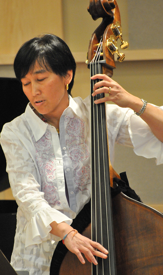 Continuing Education jazz bassist performs
