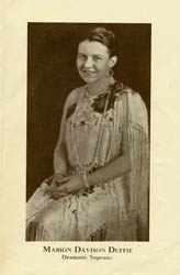 Portrait of Marion Davison Duffie