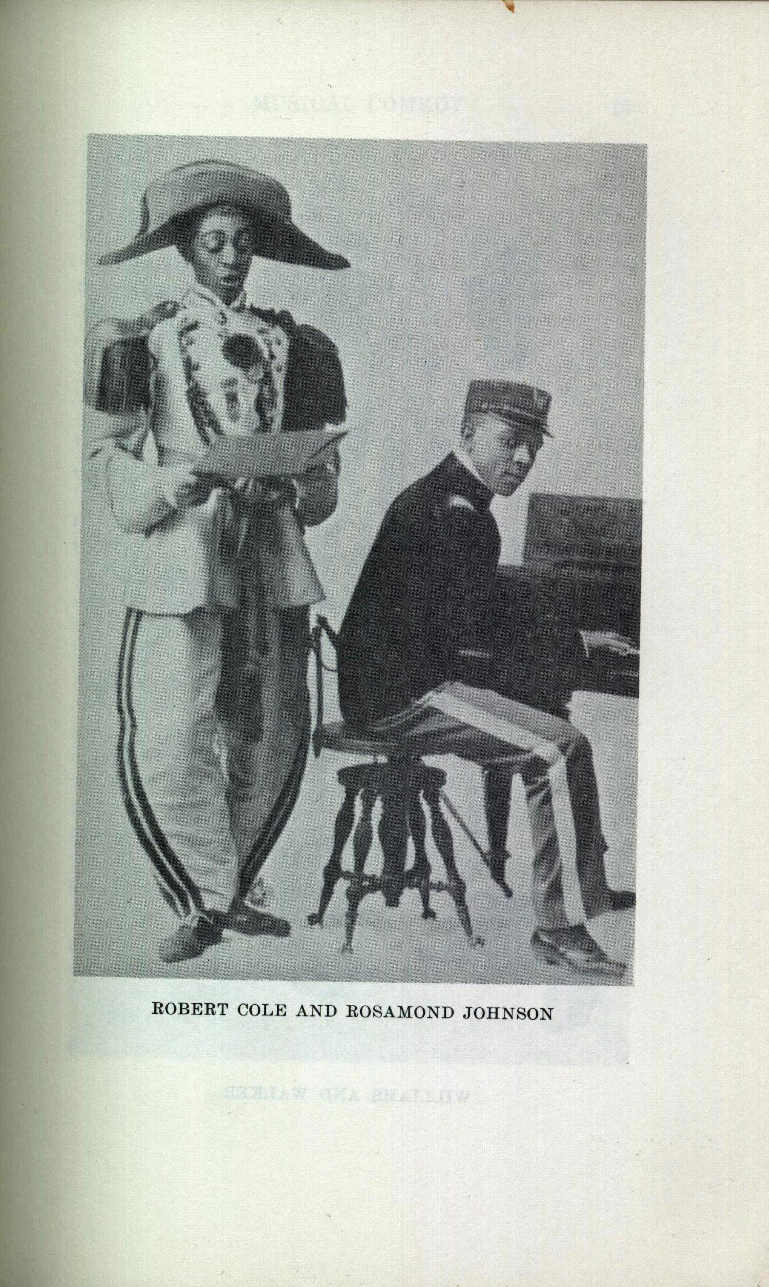 Robert Cole and J. Rosamund Johnson