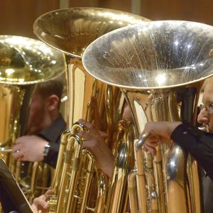 Tubas in performance