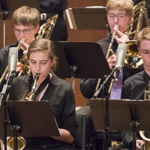 Prep Youth Jazz Orchestra performs