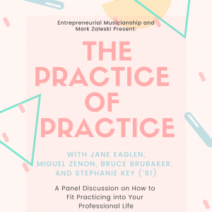 practice of practice event poster