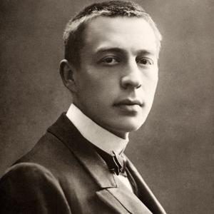 Sergei Rachmaninoff, young, square
