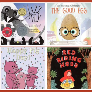 Photo Collage of 4 Children's Books