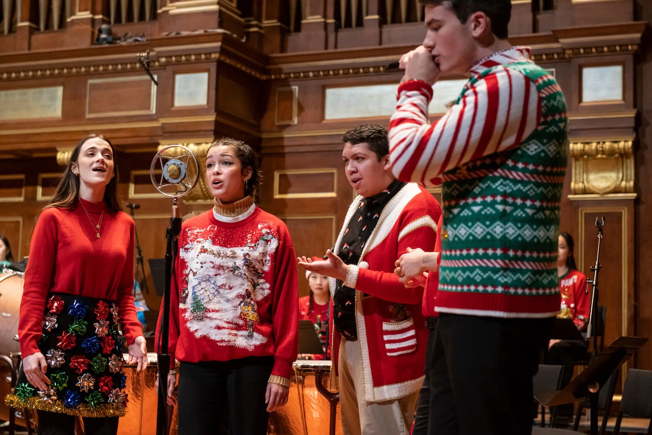 Holiday Pops concert featuring NEC Chamber Singers