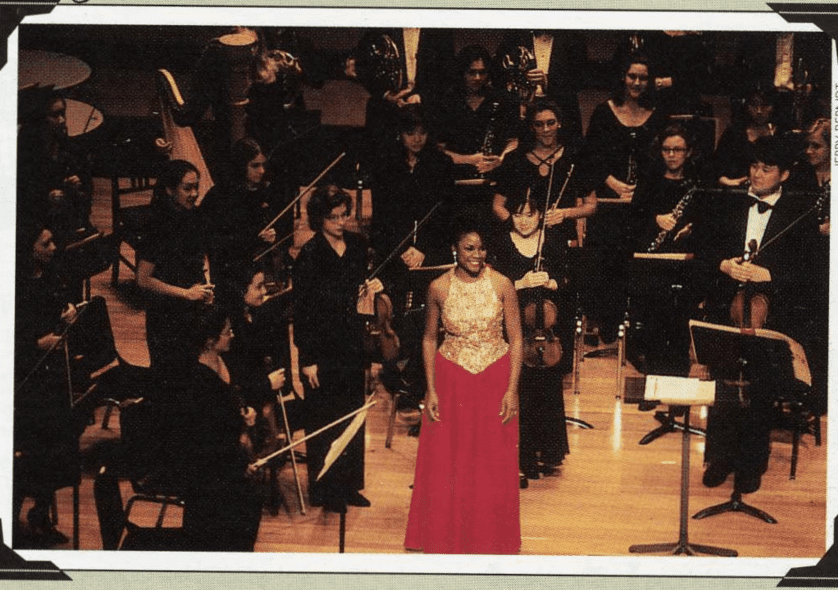 Denyce Graves performed with the NEC Symphony at the Jordan Hall Restoration Celebration, 1995.