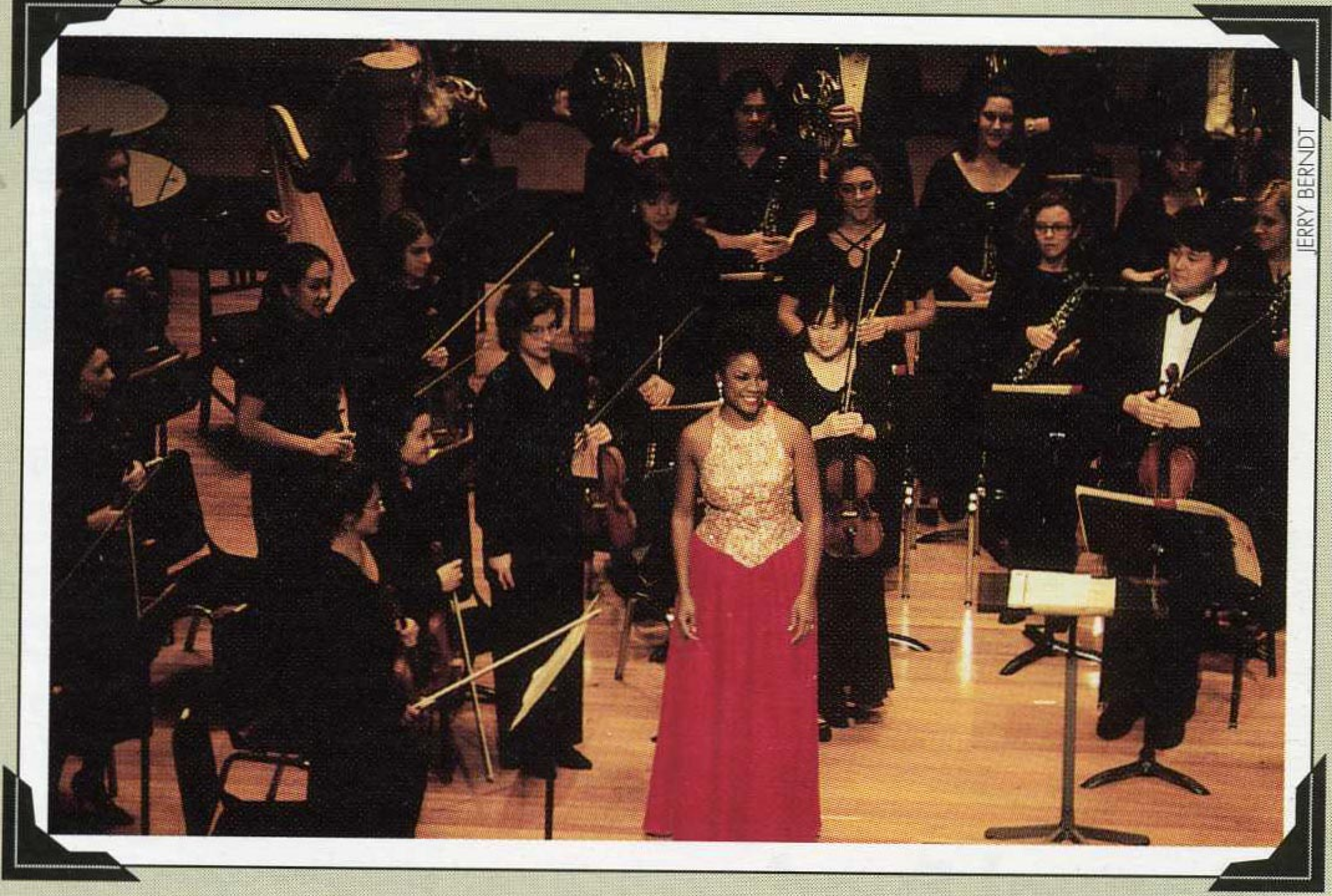 Denyce Graves performed with the NEC Symphony at the Jordan Hall Restoration Celebration, 1995.