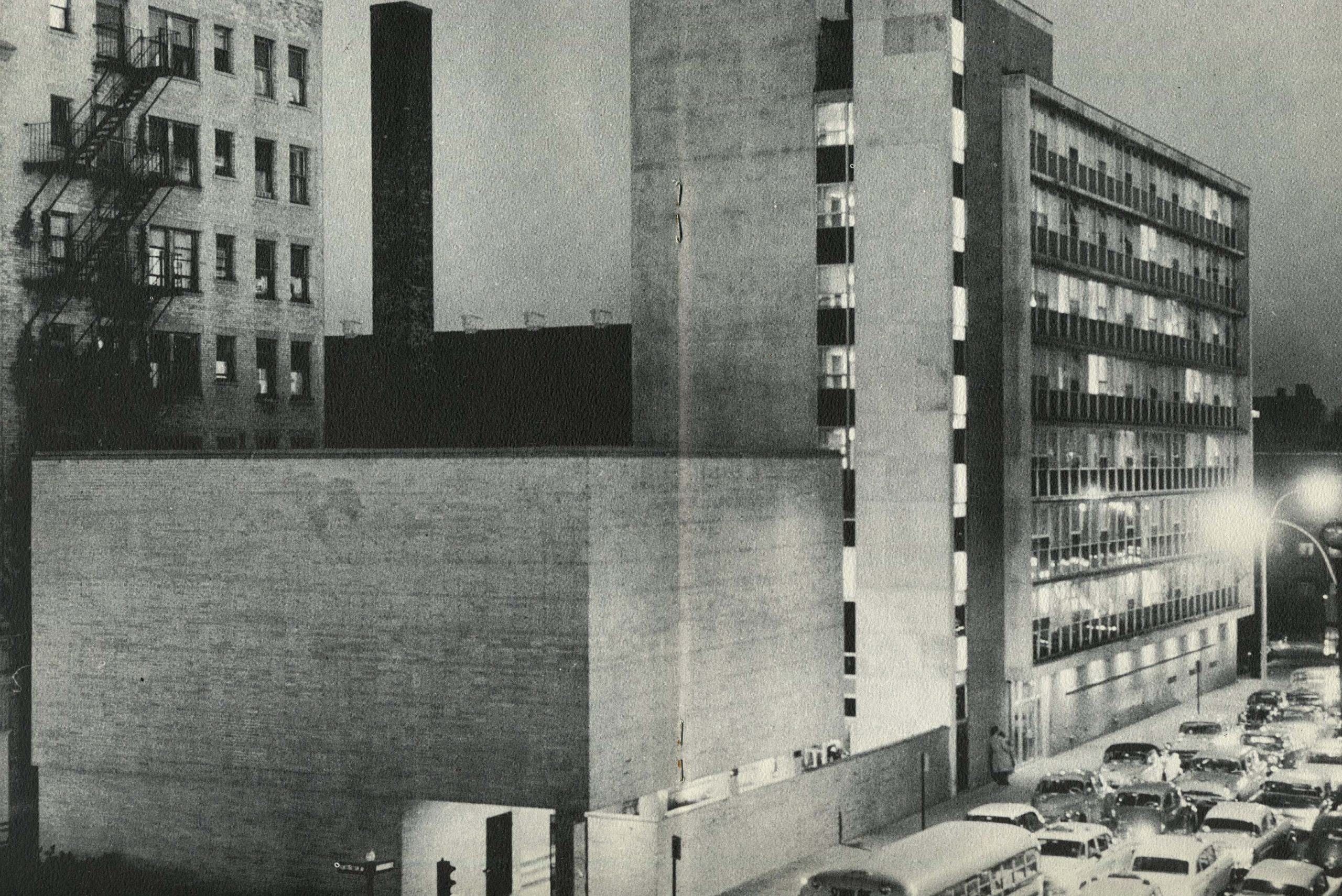 New dormitory and Spaulding Library opened at 33 Gainsborough Street, 1960. 
