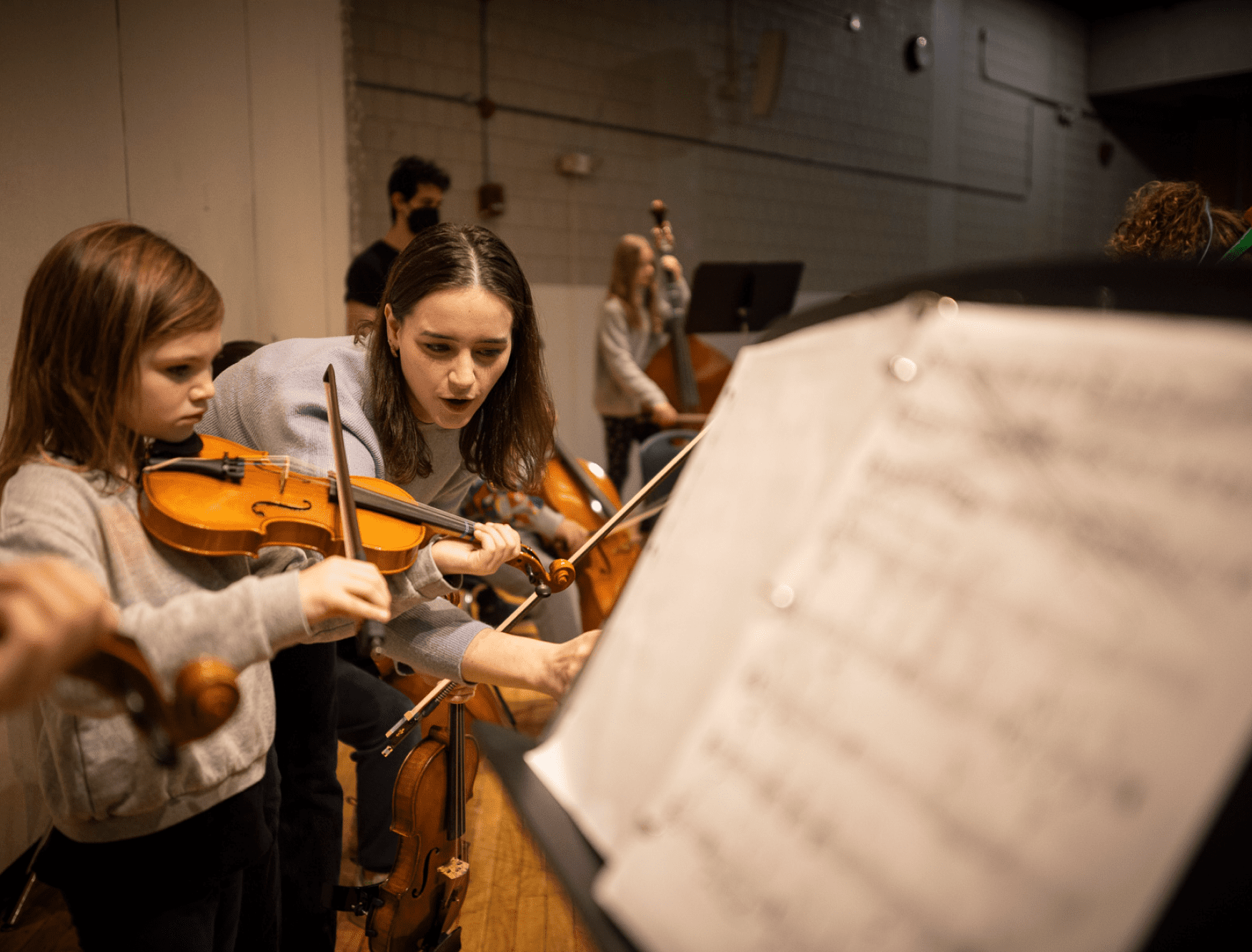 NEC student Natalie Boberg teaches at local Boston school