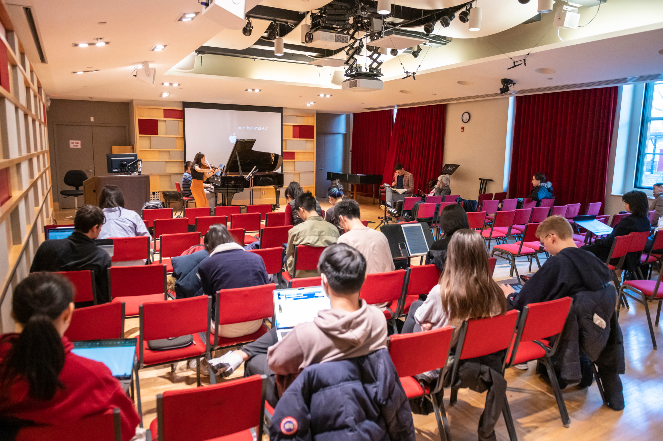 Pierce Hall Performance and Analysis class