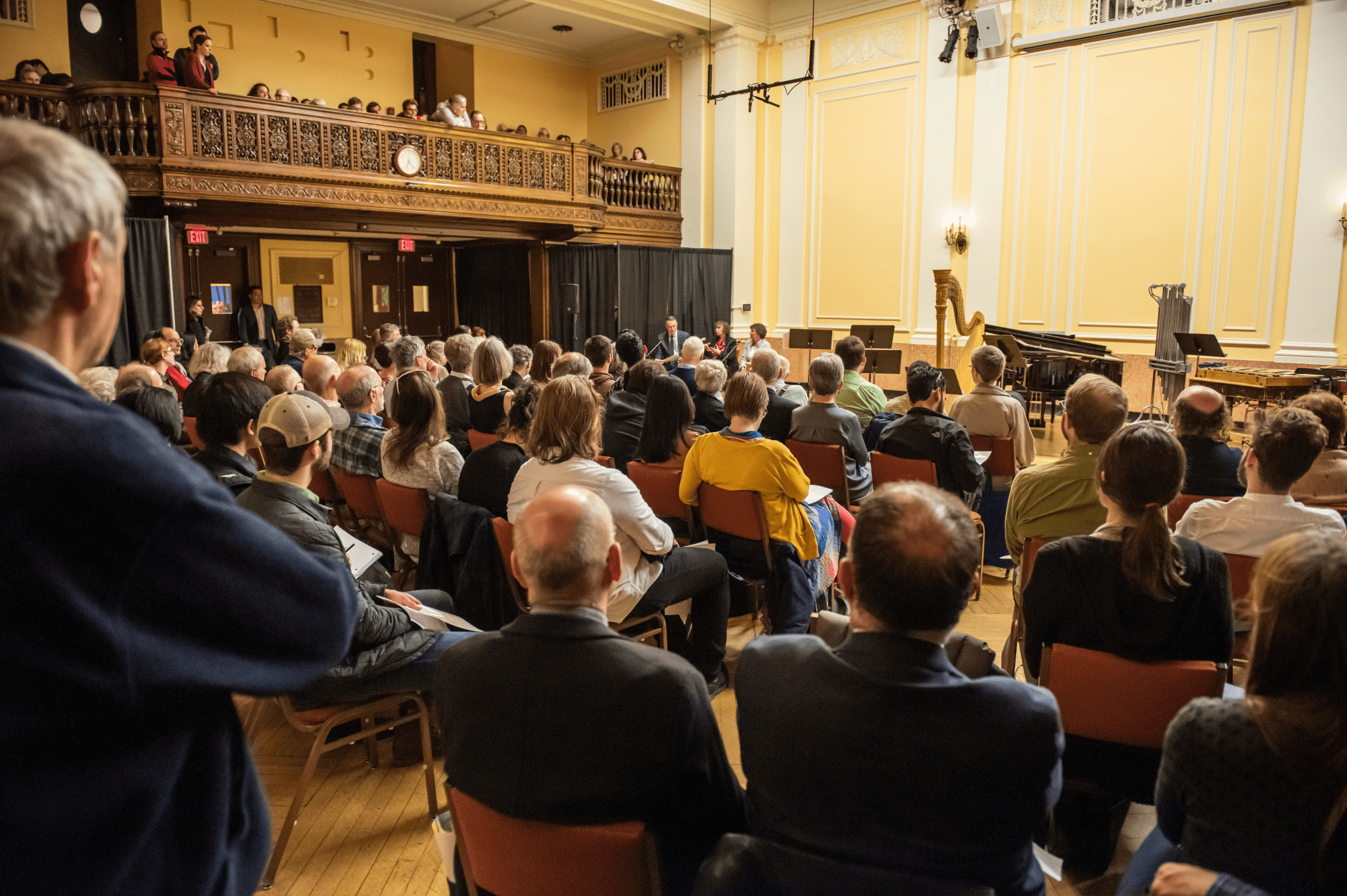 Brown Hall performance and panel