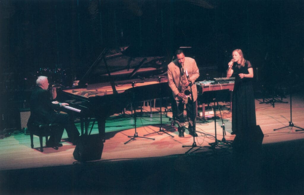 Ran Blake, Ricky Ford, and Dominique Eade performed in the Best of Jazz concert