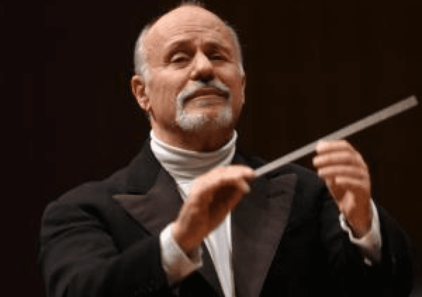 David Zinman conducting
