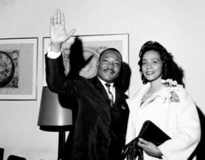 Coretta Scott King and Martin Luther King Jr