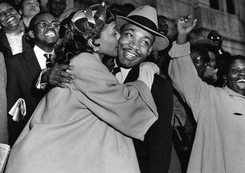 Martin Luther King Jr and Corretta Scott King