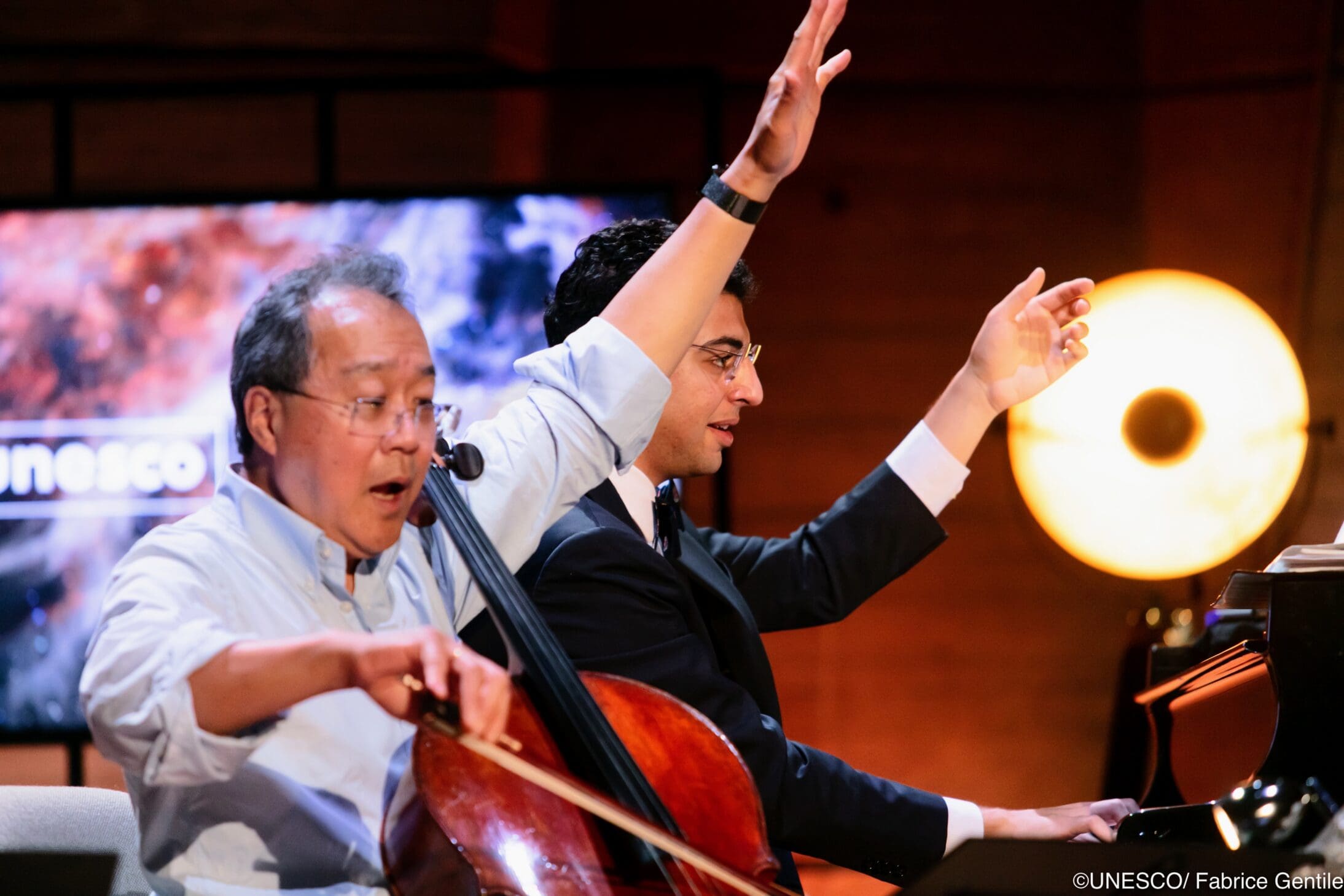Creating the Future: Amir Siraj ’23 MM Performs with Yo-Yo Ma and Emanuel Ax in Paris