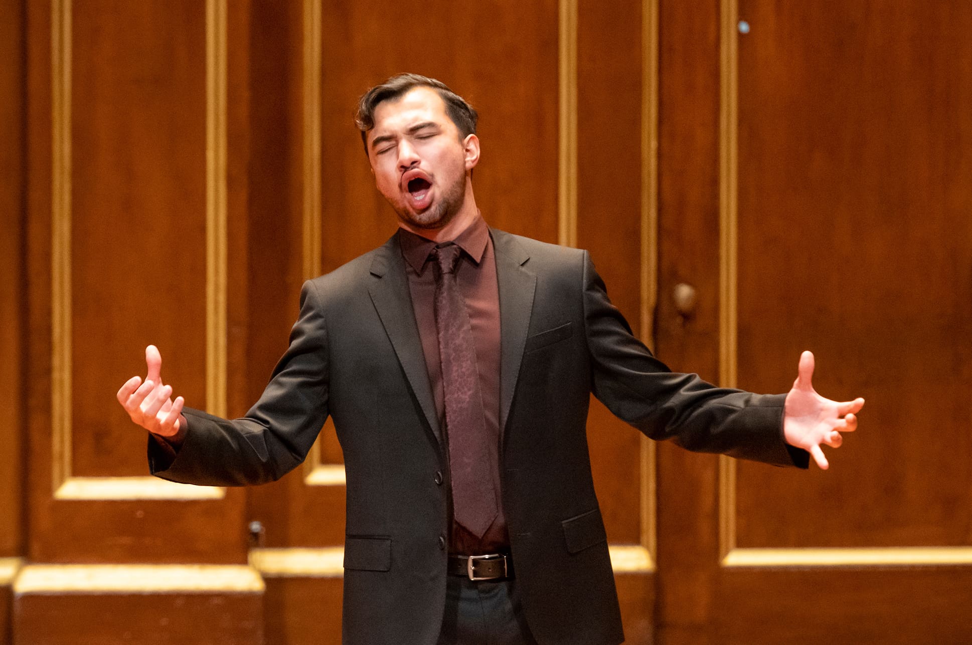 Anthony León '21 MM, winner of the Metropolitan Opera’s 2023 Eric and Dominique Laffont Competition for promising young opera singers.
