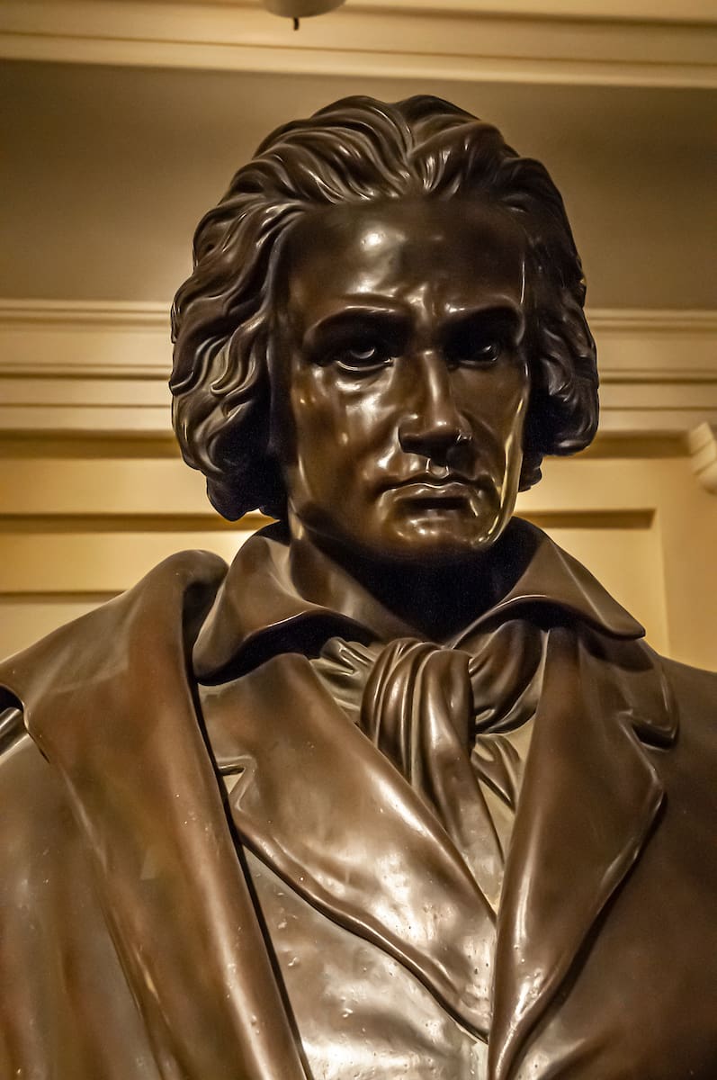 Beethoven statue by Thomas Crawford