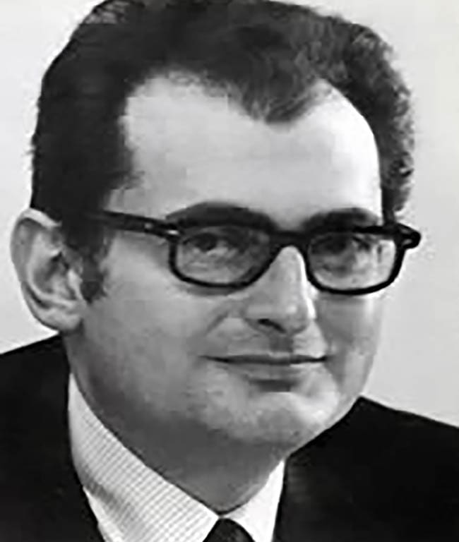 Portrait image of former NEC Vice President, Donald Harris
