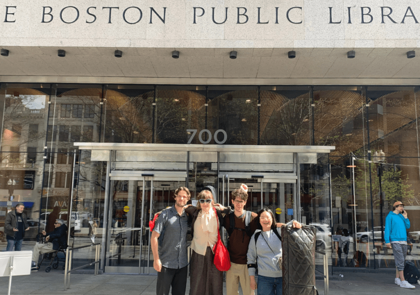 CPP Fellows at the Central Branch of the Boston Public Library