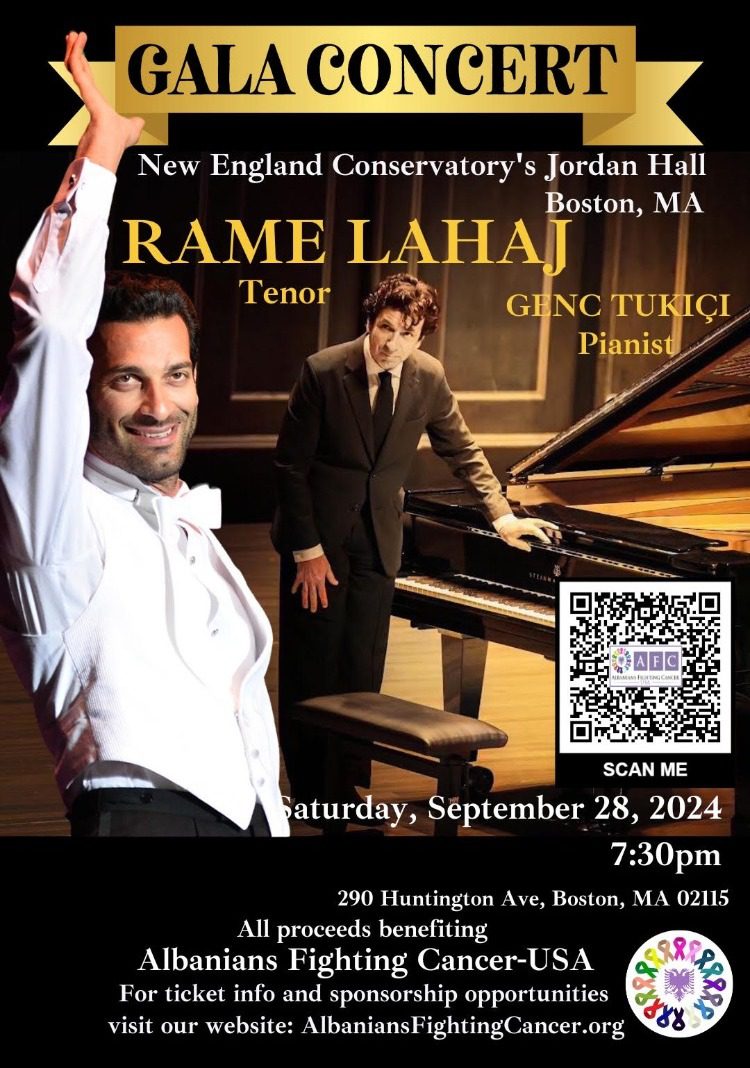 Albanians Fighting Cancer USA Presents: Gala Concert with Rame Lahaj, tenor