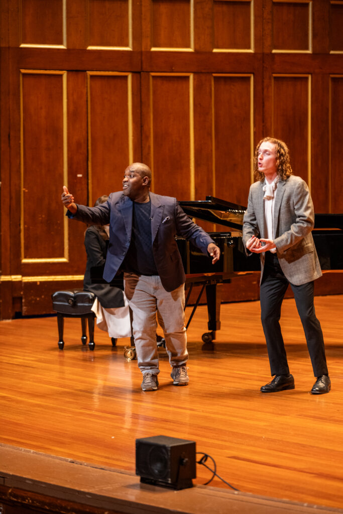 Lawrence Brownlee and Morgan Mastrangelo, tenor