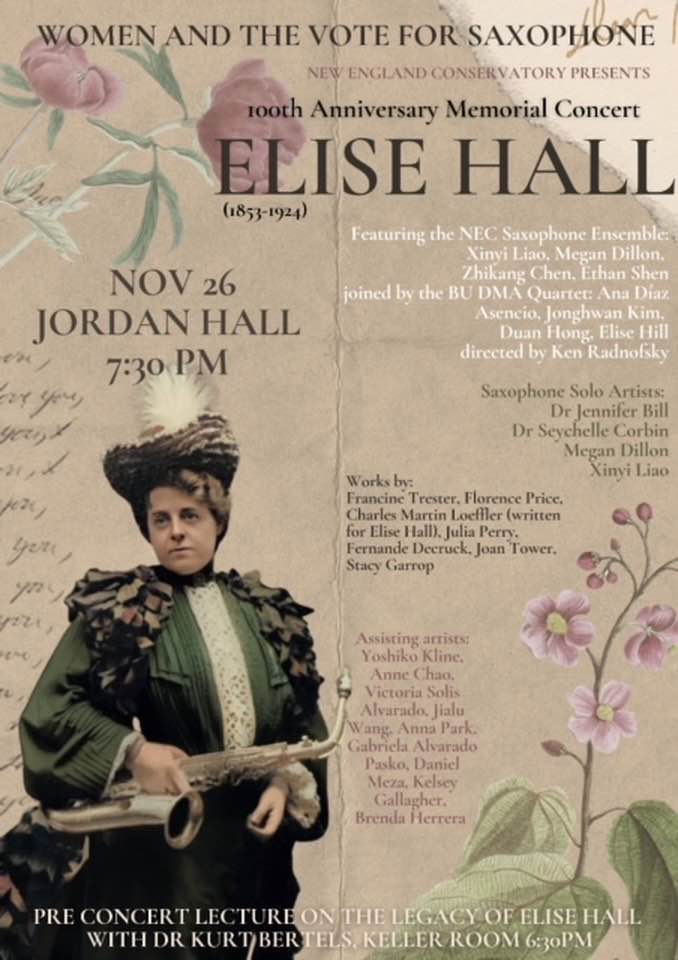 Pre-concert lecture: Legacy of Elise Hall