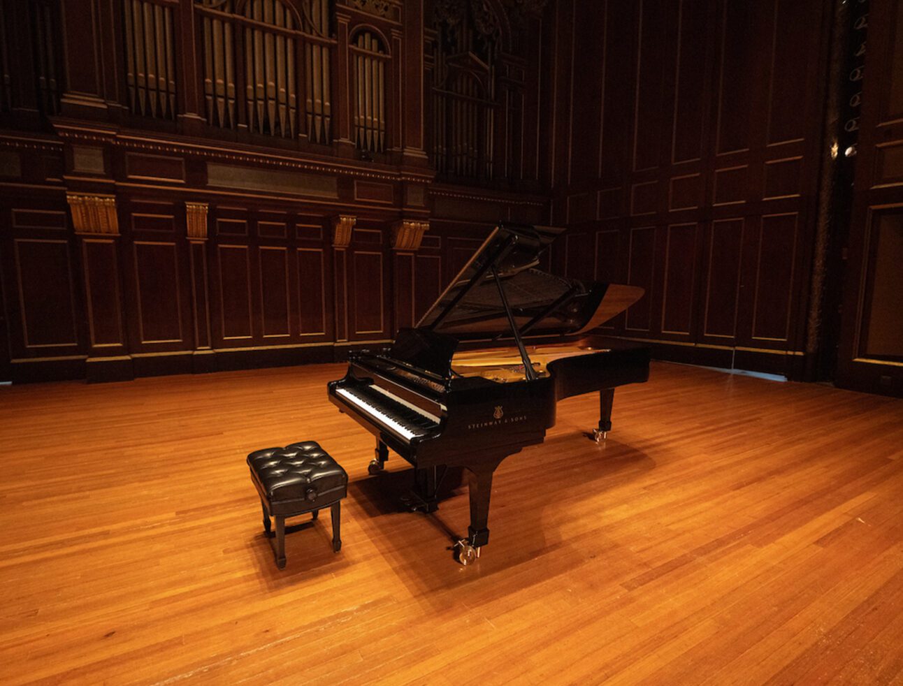 New Steinway in Jordan hall