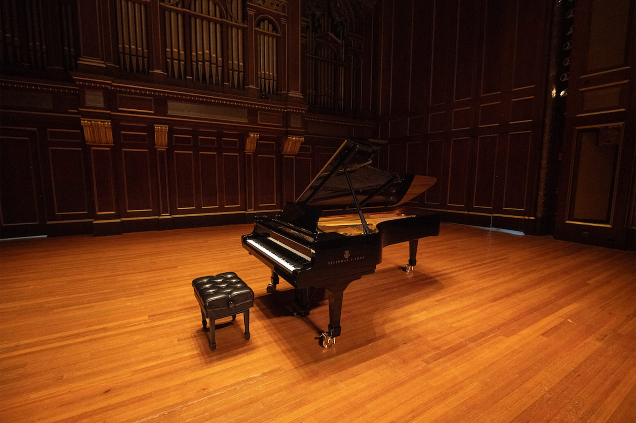 New Steinway in Jordan hall