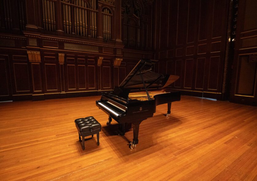 New Steinway in Jordan hall