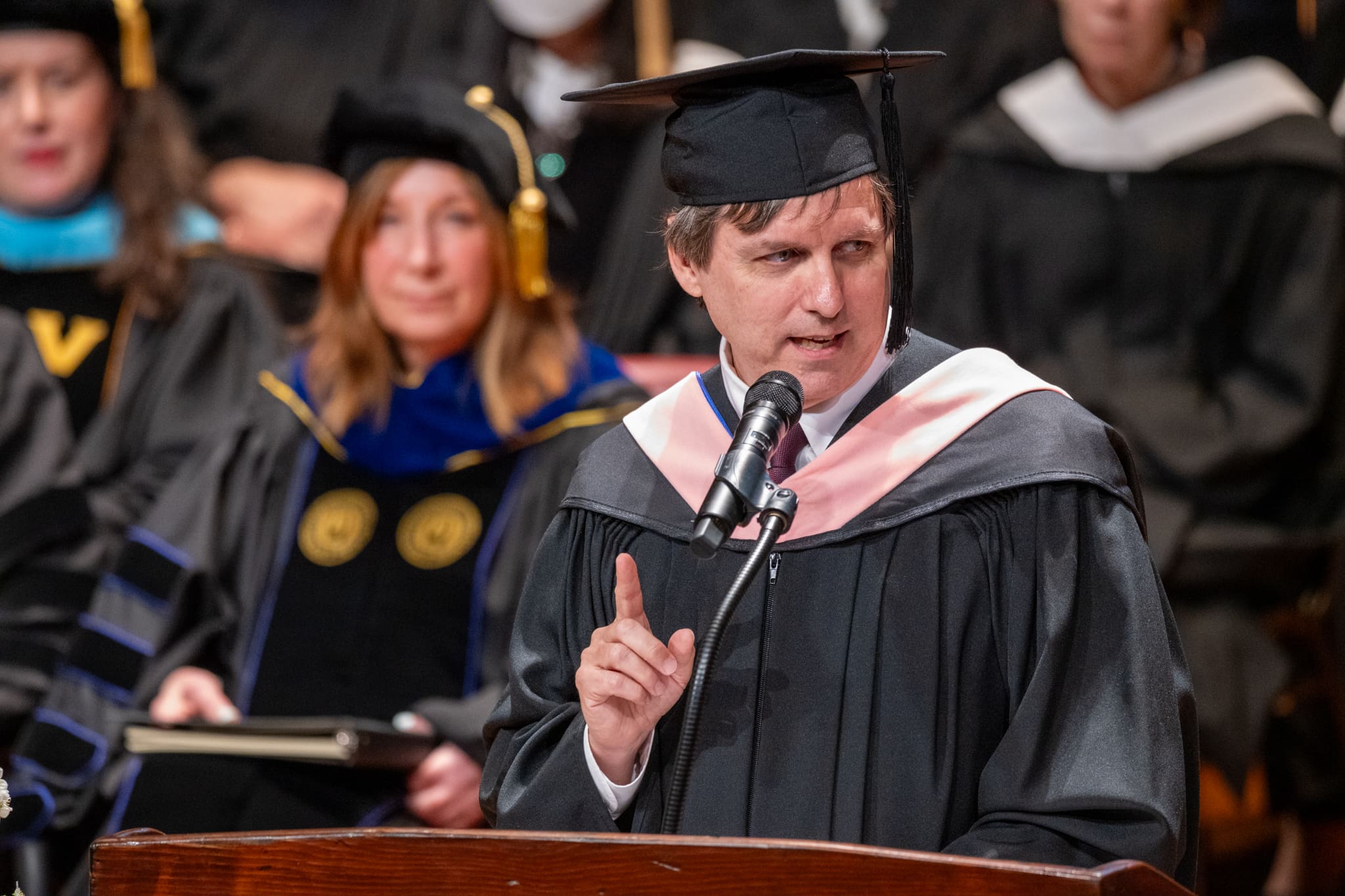 Brian McCreath at Commencement