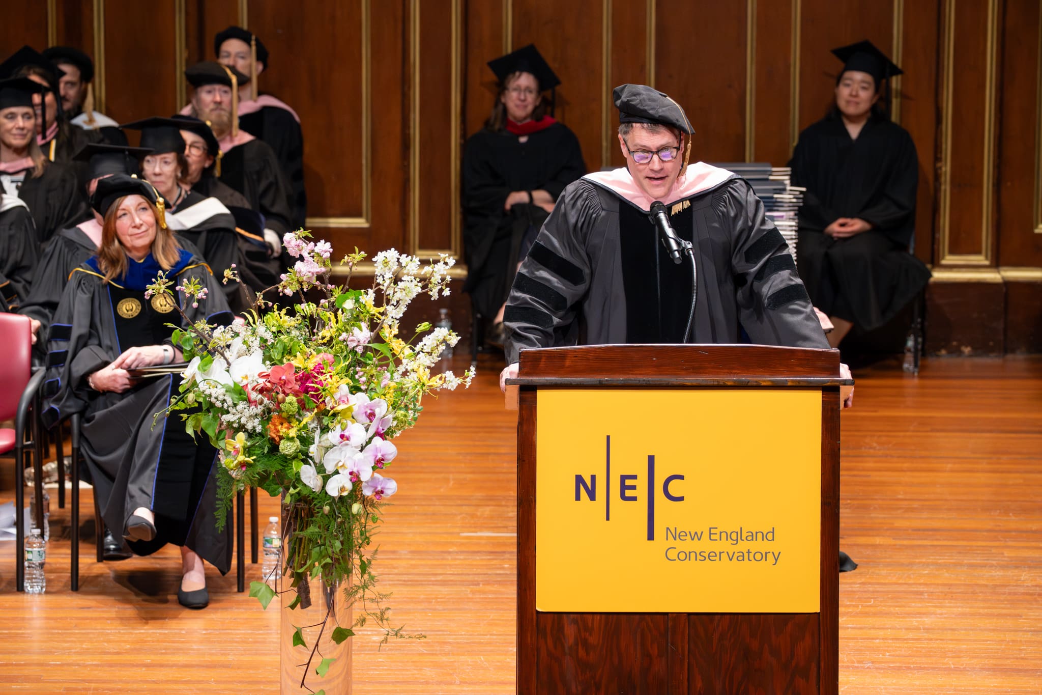Chad Smith at Commencement