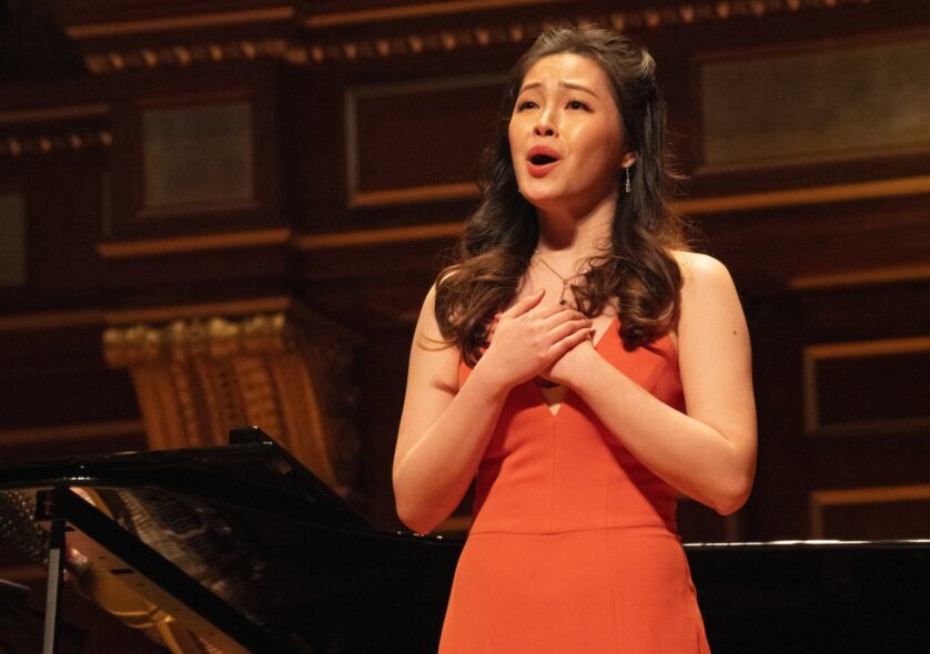 Soprano and NEC Concert Artist Dani Jingdan Zhang ’26 AD Featured in Studio Session