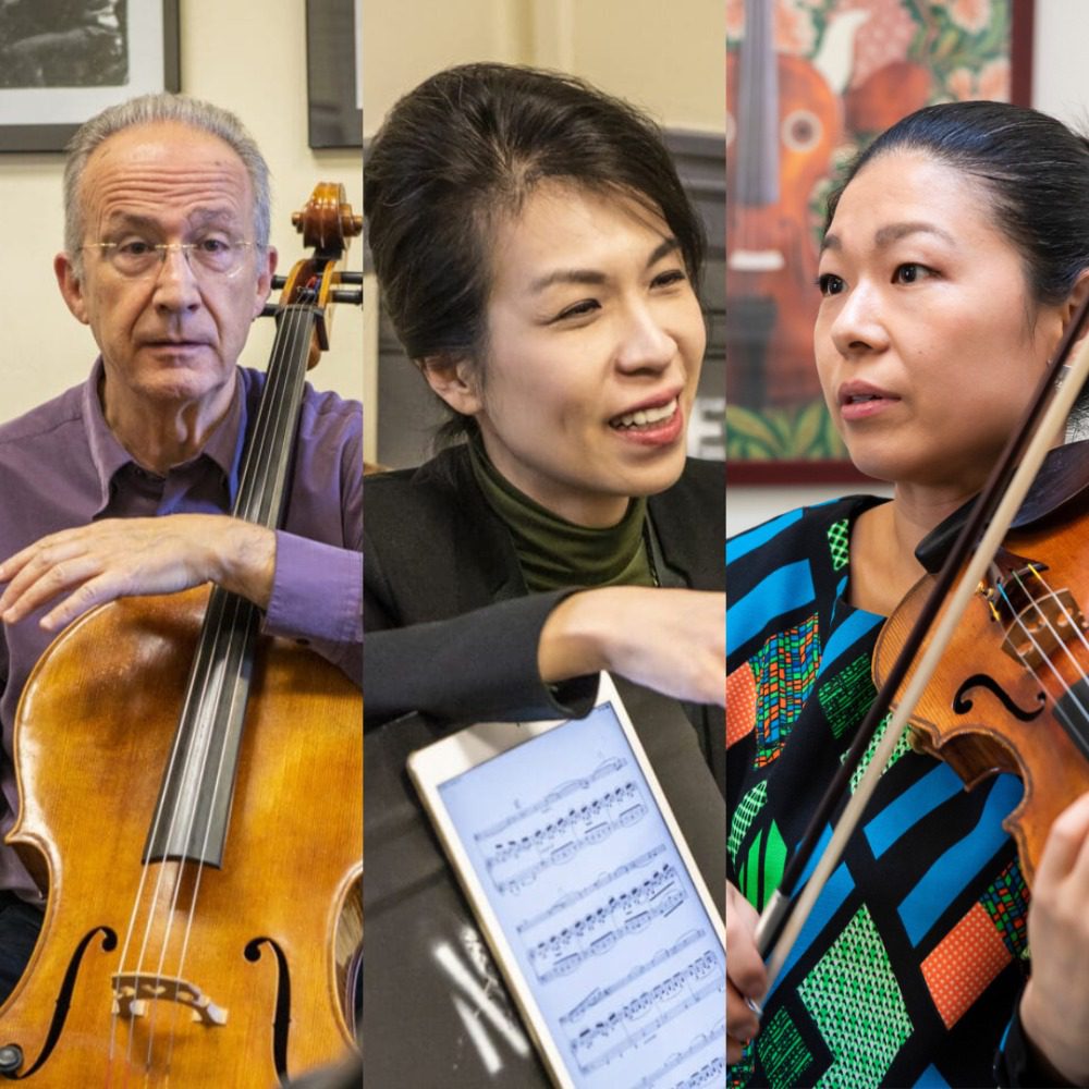 Joint Faculty Recital: Lluís Claret, Pei-Shan Lee, and Ayano Ninomiya