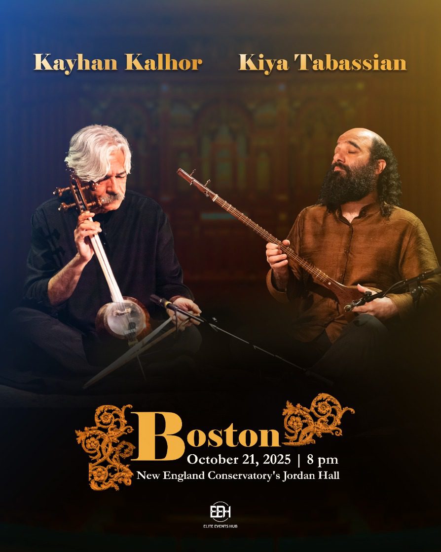 Elite Events Hub LLC Presents: Kayhan Kalhor & Kiya Tabassian