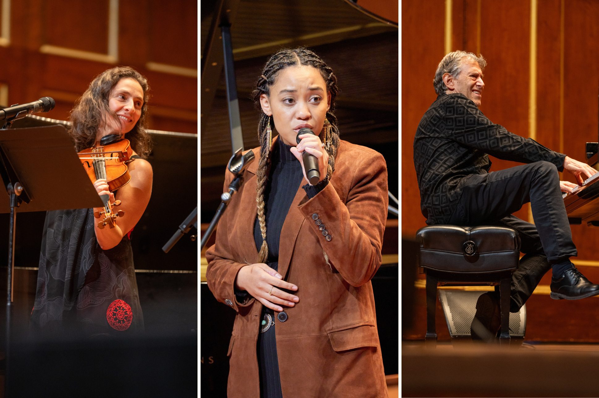 Eden Macadam-Somer, 
Farayi Malek, and
Hankus Netsky.