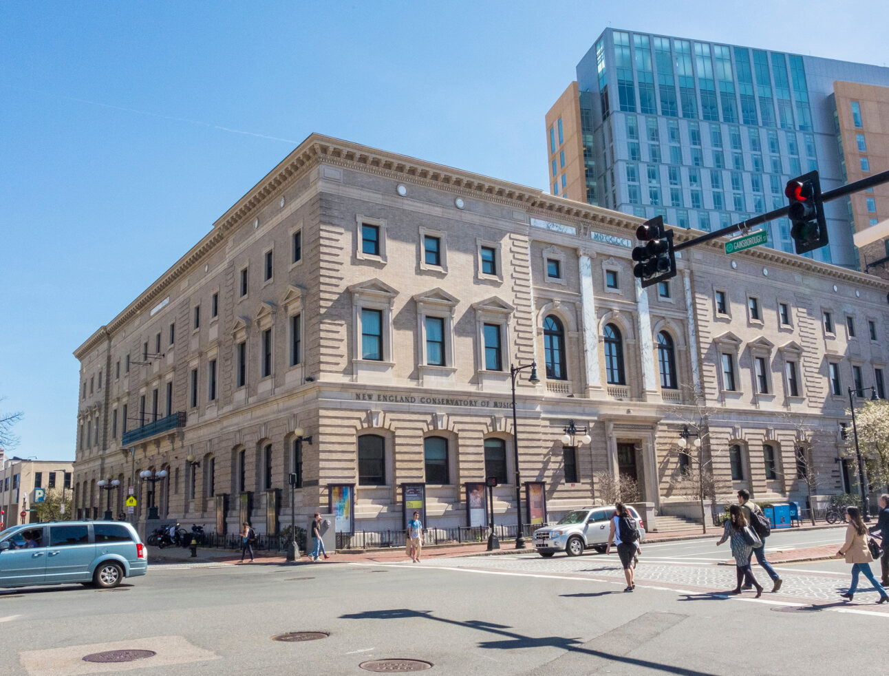 Exterior of Jordan Hall.
