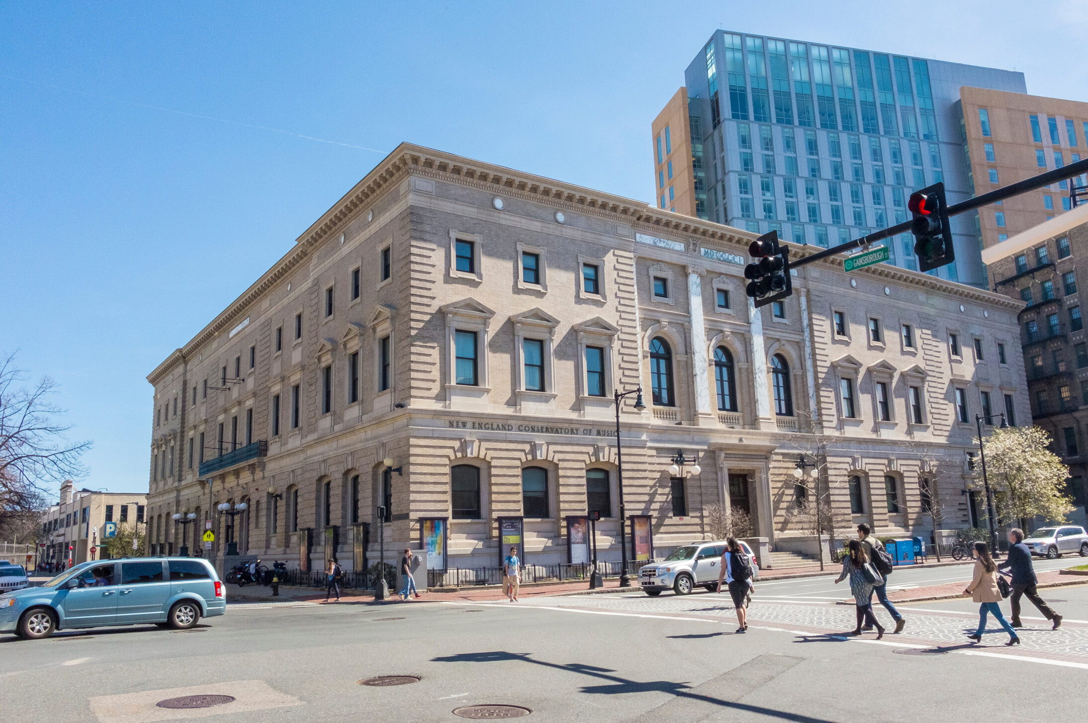 Exterior of Jordan Hall.