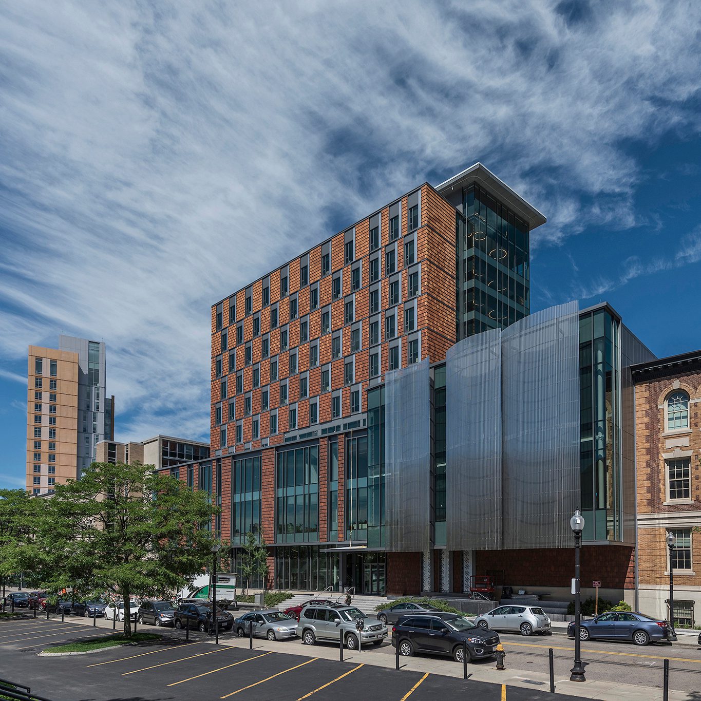 Exterior of New England Conservatory's SLPC building.