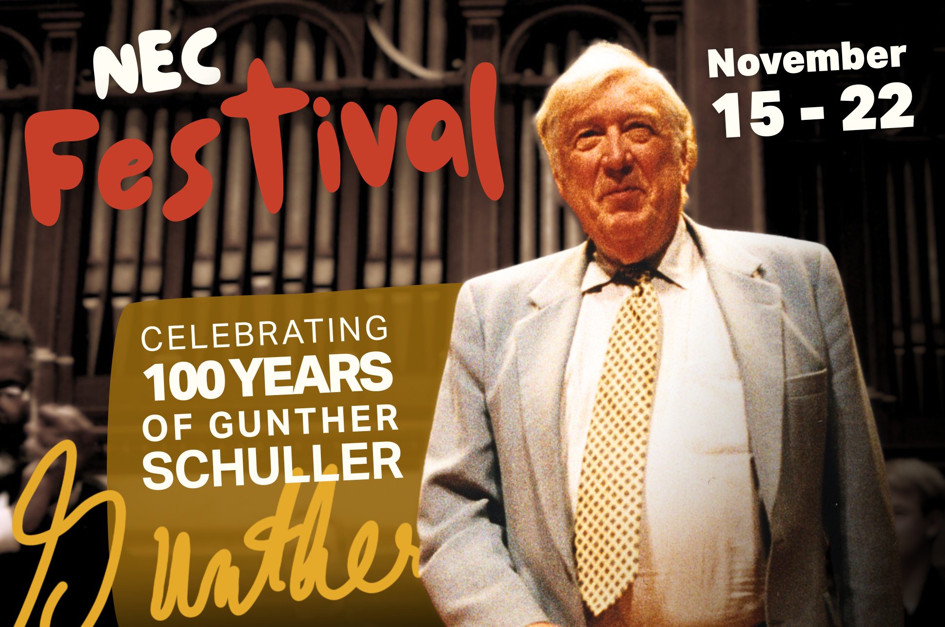 NEC Festival poster. NEC Festival poster.