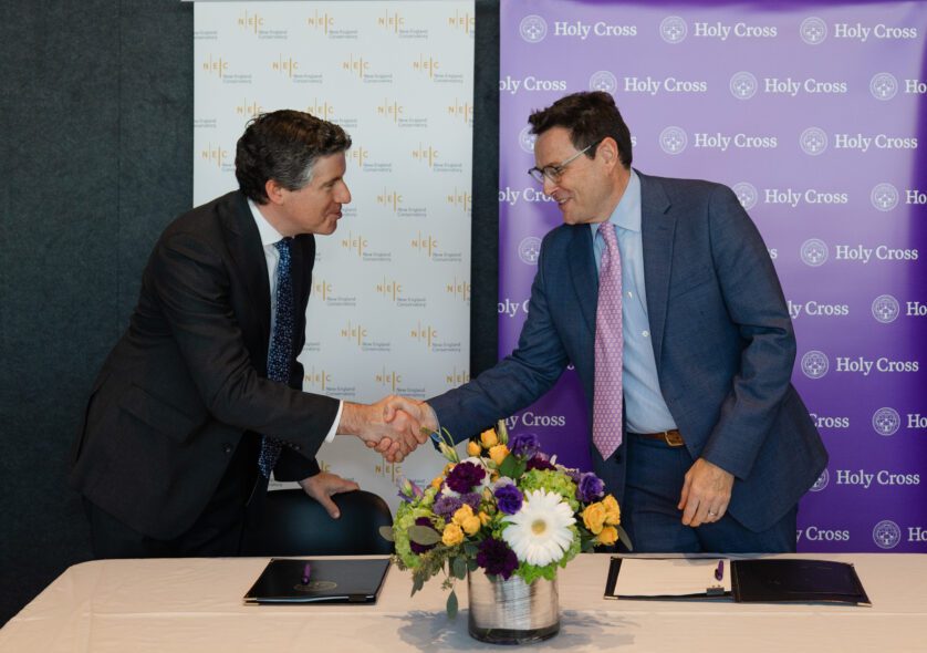 New England Conservatory and Holy Cross Launch Accelerated Master of Music Program