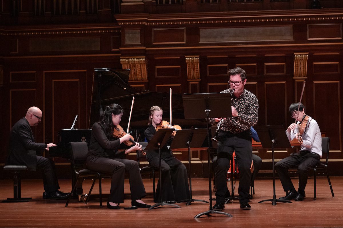 An evening of chamber music and sonatas explores “Schuller and the Spirit of Collaboration”