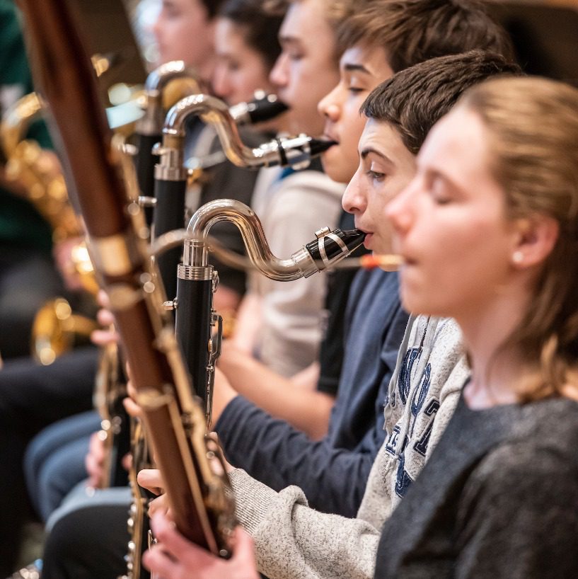NEC Prep: Youth Brass Ensemble, Junior Massachusetts Youth Wind Ensemble