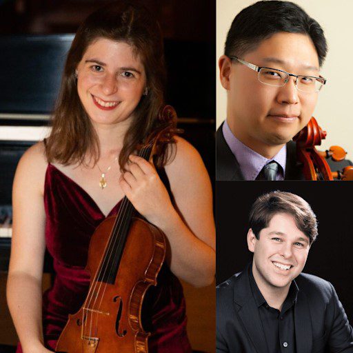 Expanded Ed Faculty Recital: Rebecca Kasdan, violin with Victor Cayres, piano and Eugene Kim, cello