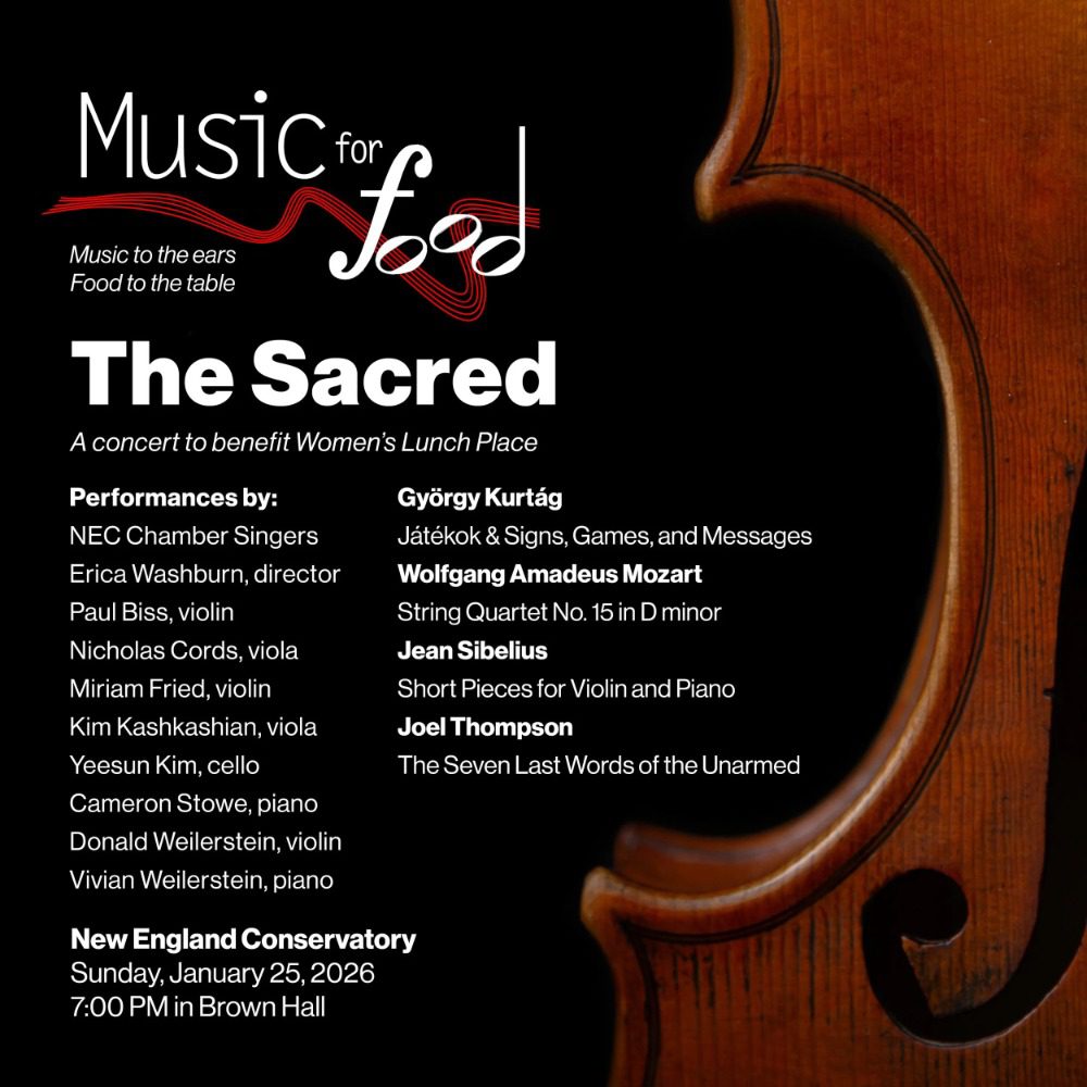 Music for Food: The Sacred