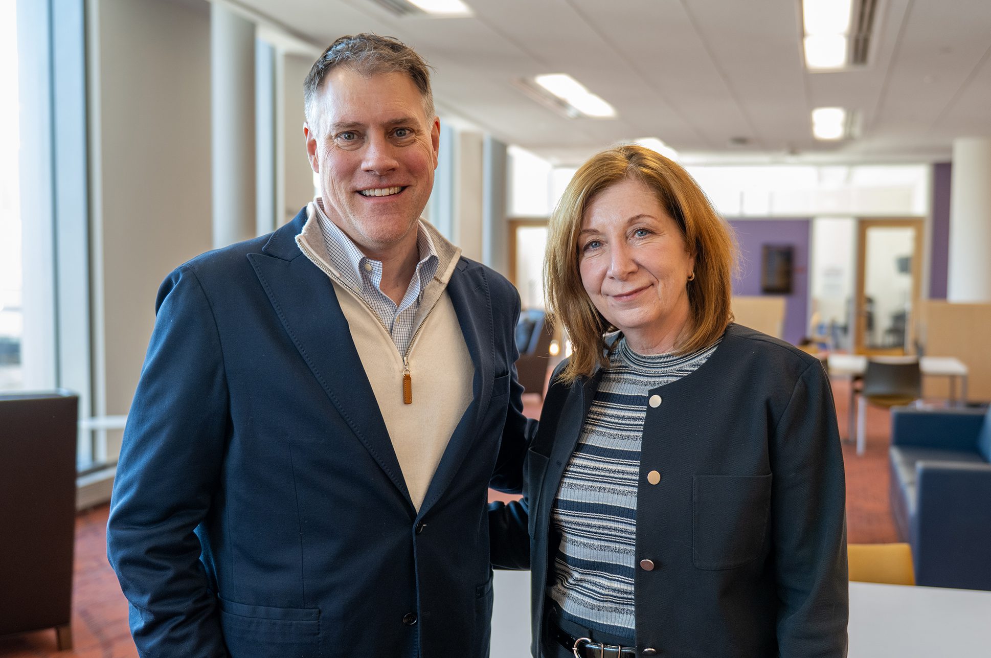 BSO President and CEO Chad Smith and NEC President Andrea Kalyn