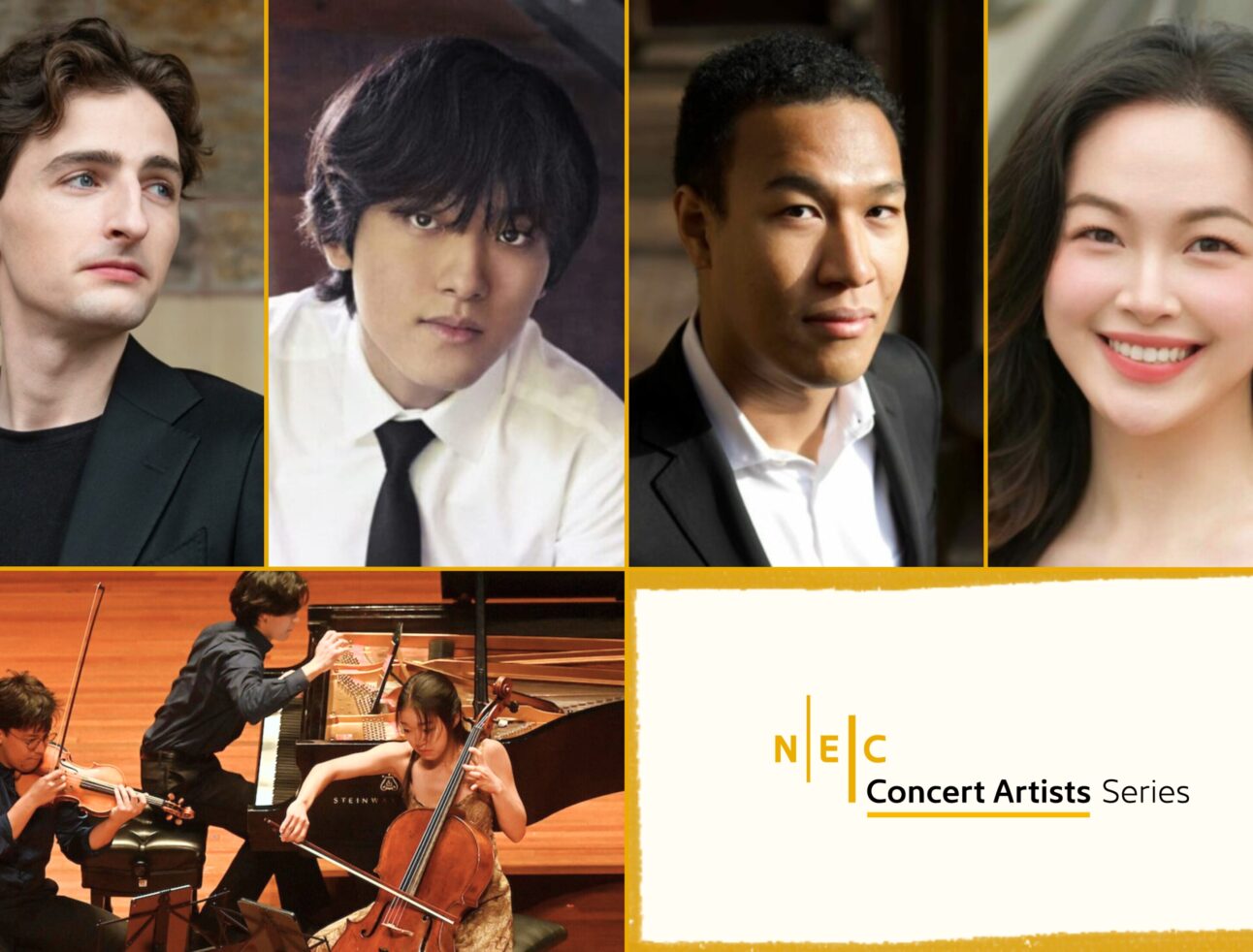 NEC’s Concert Artists Series to Showcase Exceptional Performers, Spirited Collaborations 