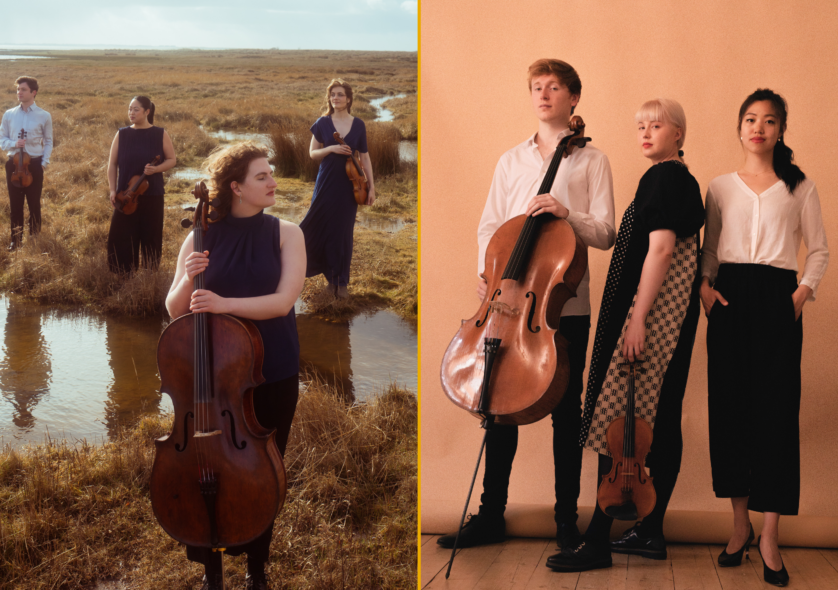 NEC Welcomes Katarina String Quartet and Paddington Trio into Professional Programs