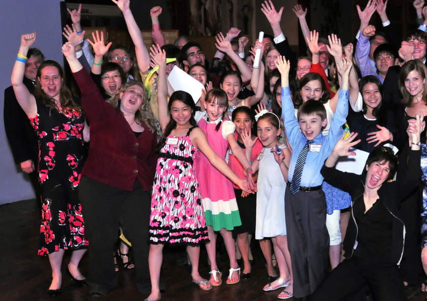 A Prep School ensemble performing at the Joyful Noise fundraising gala, 2010. Photo by Andrew Hurlbut.