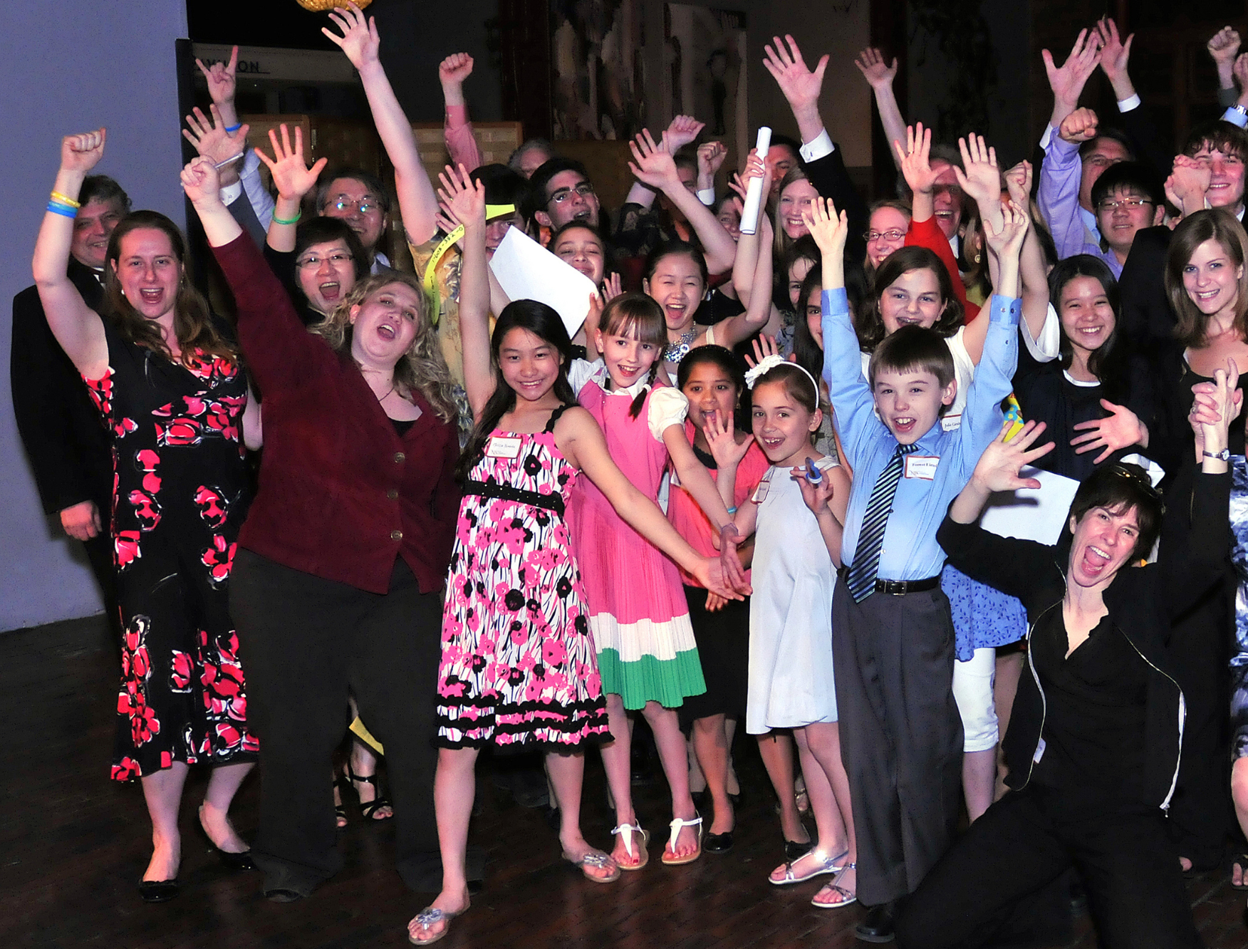 A Prep School ensemble performing at the Joyful Noise fundraising gala, 2010. Photo by Andrew Hurlbut.